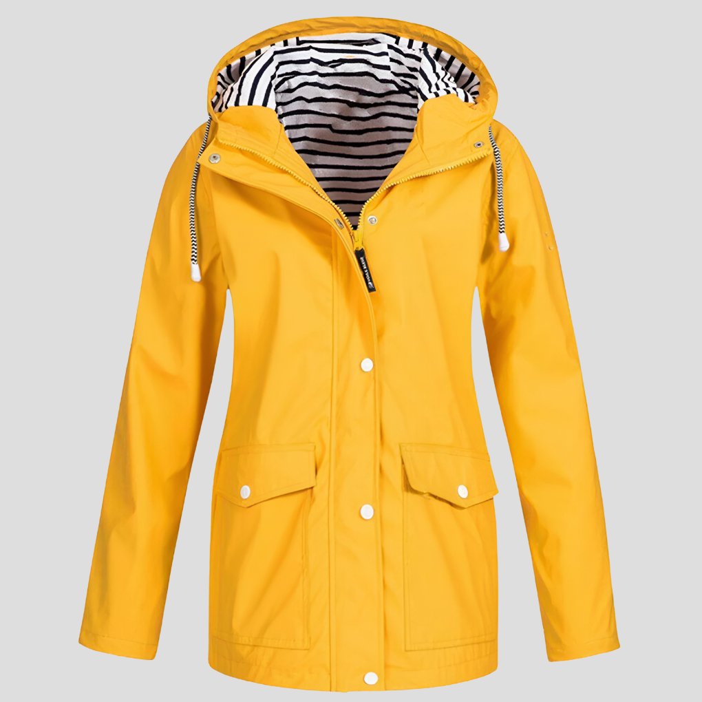 Women's Rain Jacket - Yellow