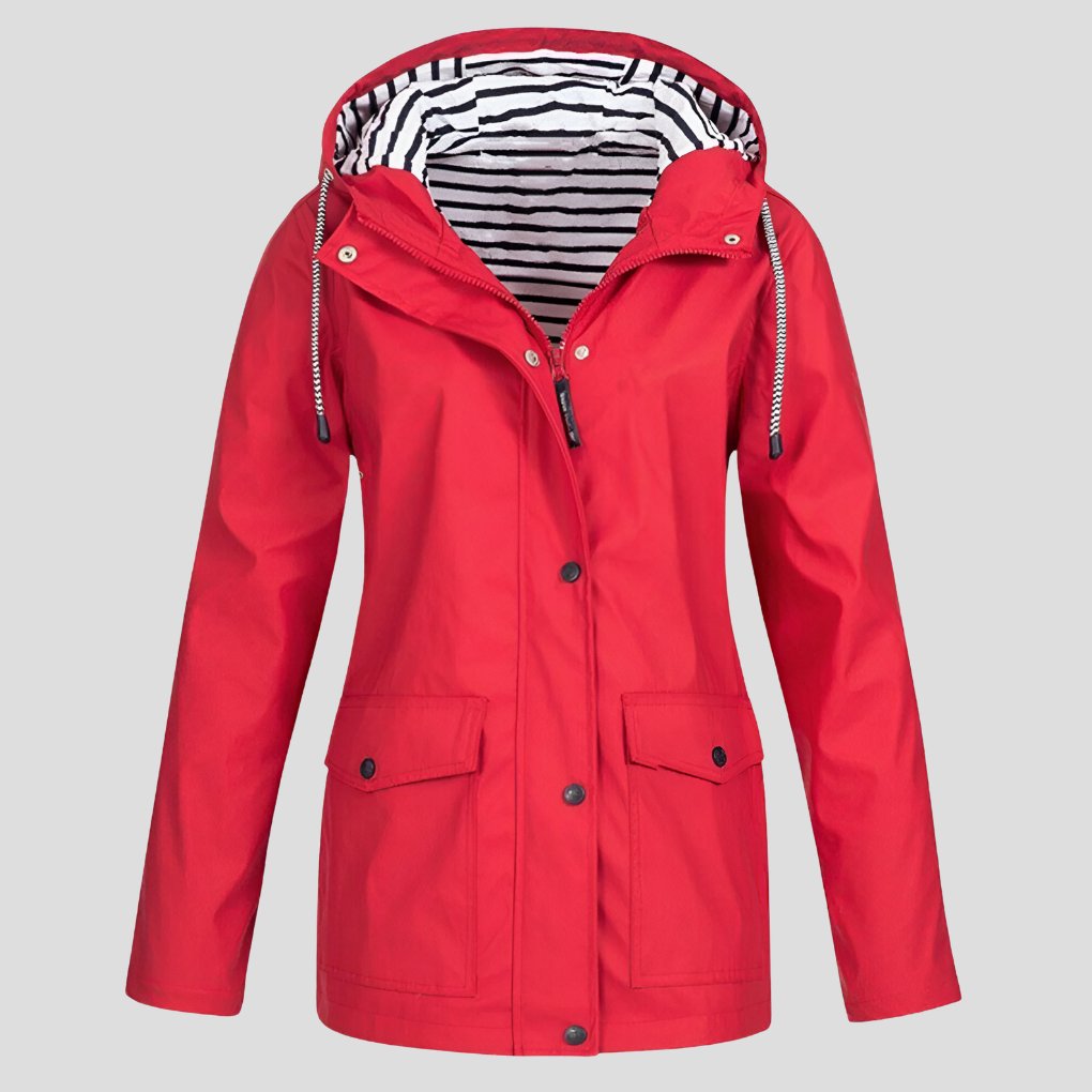 Women's Rain Jacket - Red