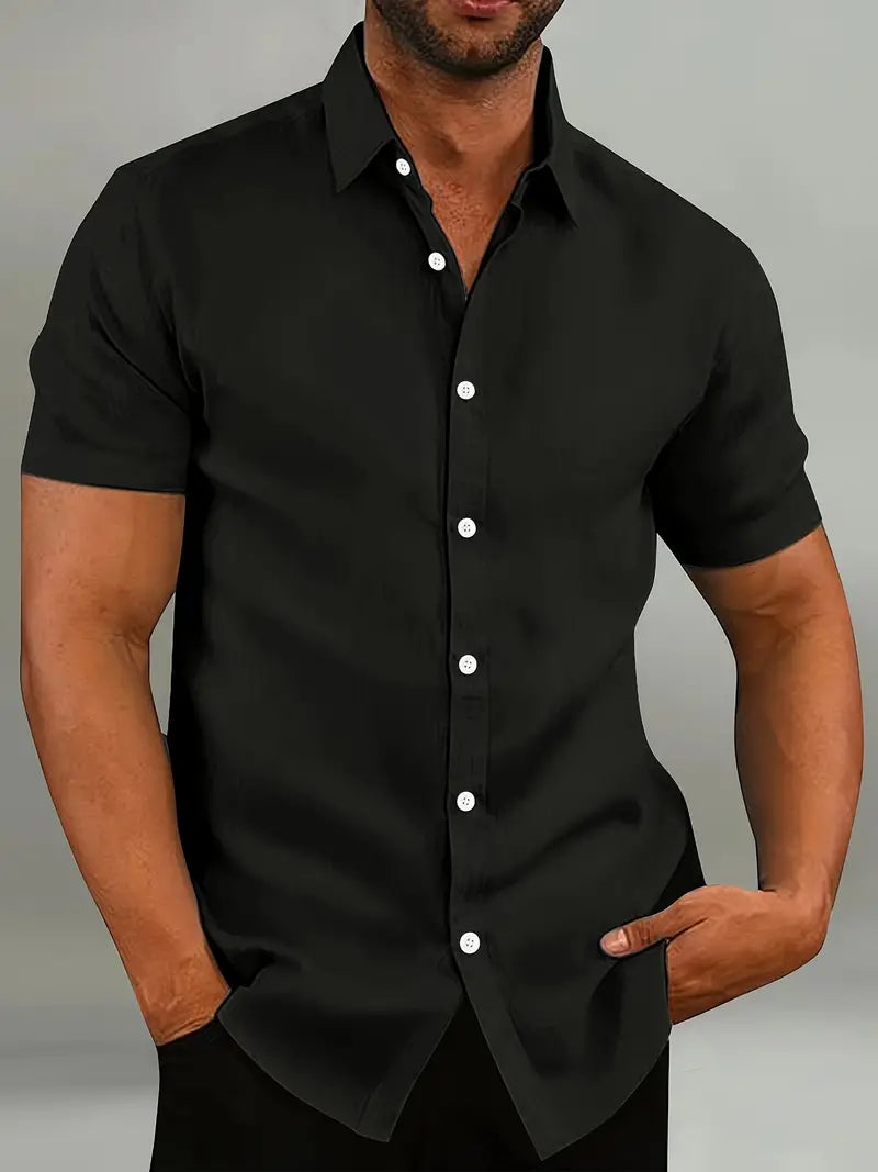 Max Men's Cotton Short Sleeve Shirt 3