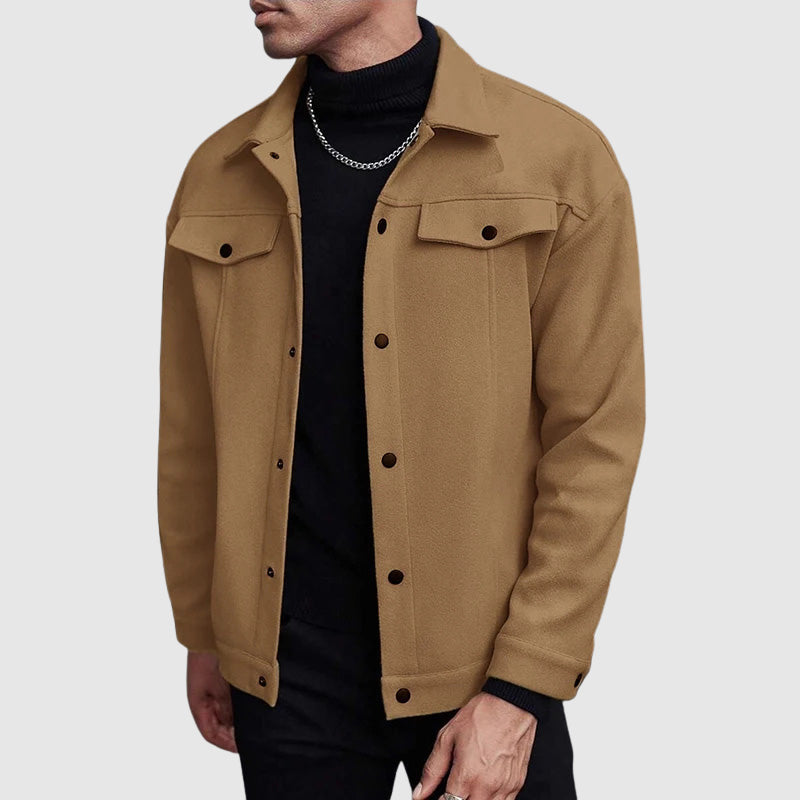Noah Men's Wool Double Breasted Denim Jacket 5