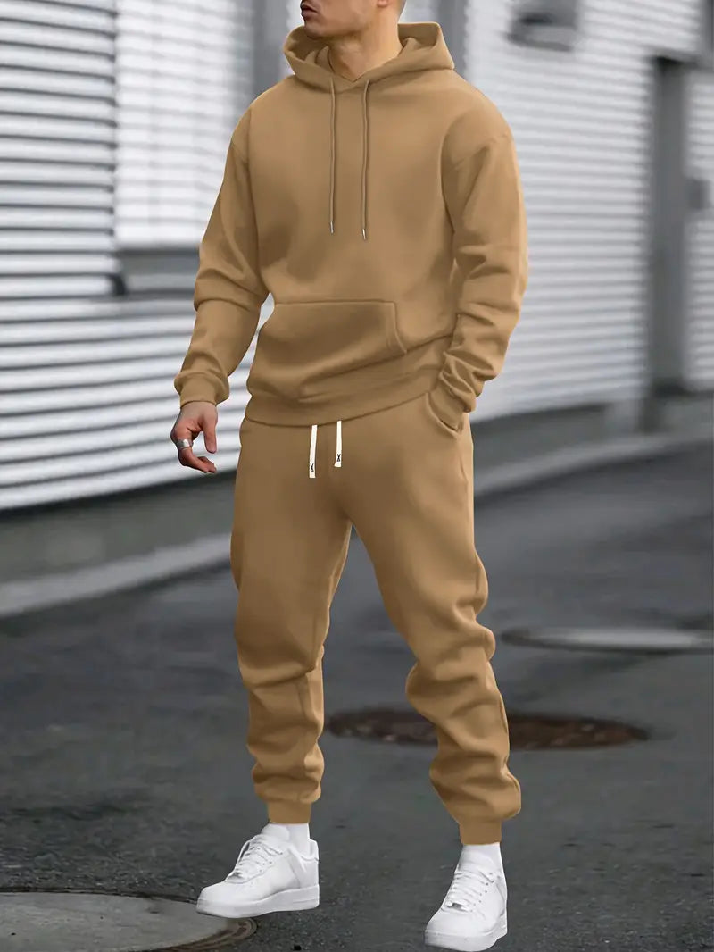 Oliver Men's Fleece Hoodie & Jogger Set 2