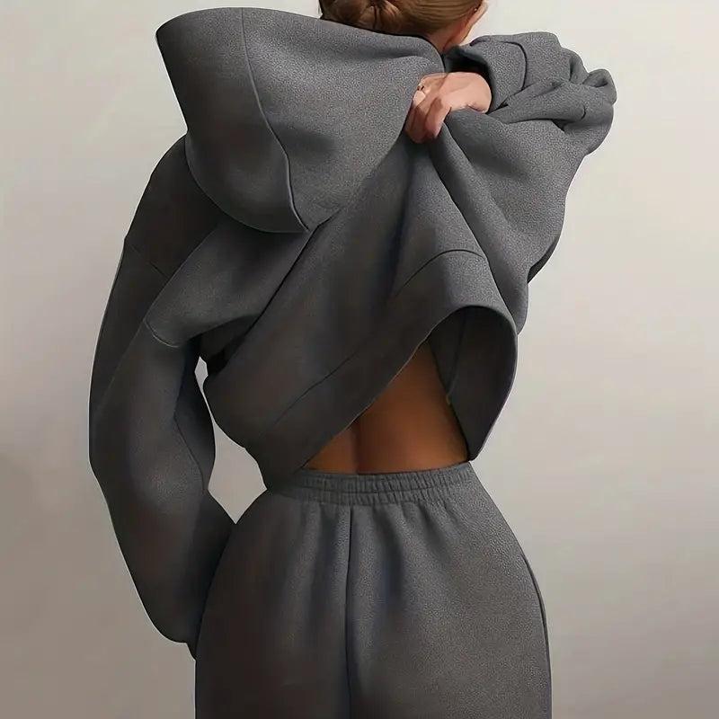 Olivia Women's Fleece Hoodie & Jogger Set 2