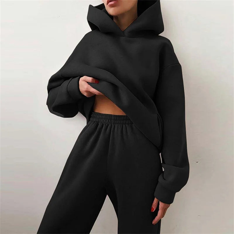 Olivia Women's Fleece Hoodie & Jogger Set 4
