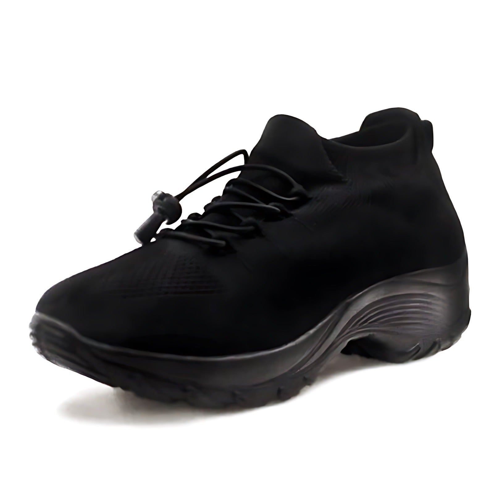 Orthopedic Walking Sneakers - Midnight Black