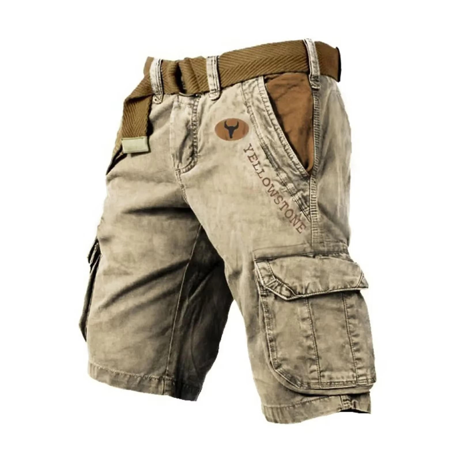 Oscar Men's Cotton Cargo Shorts 2