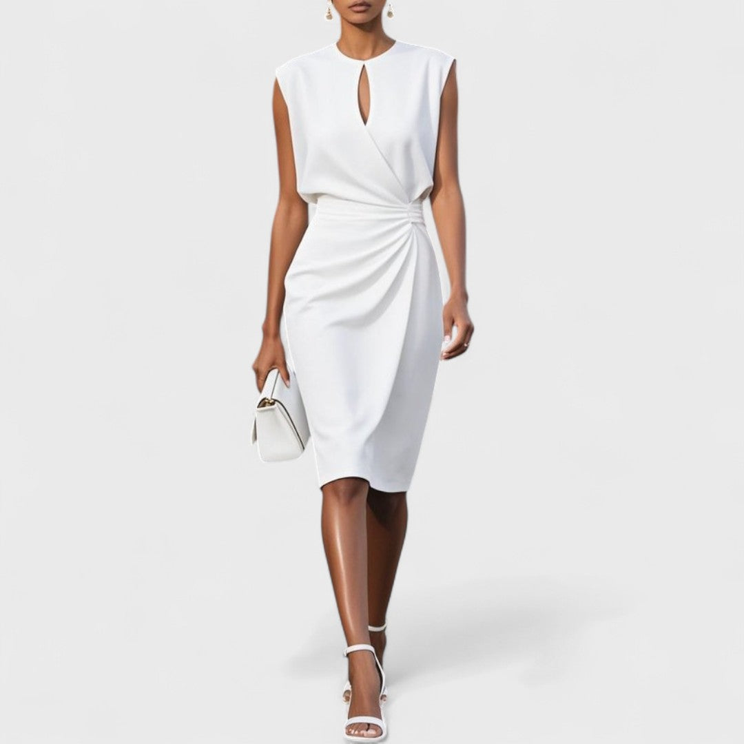 Patricia Women's Sleeveless Wrap Midi Dress 2