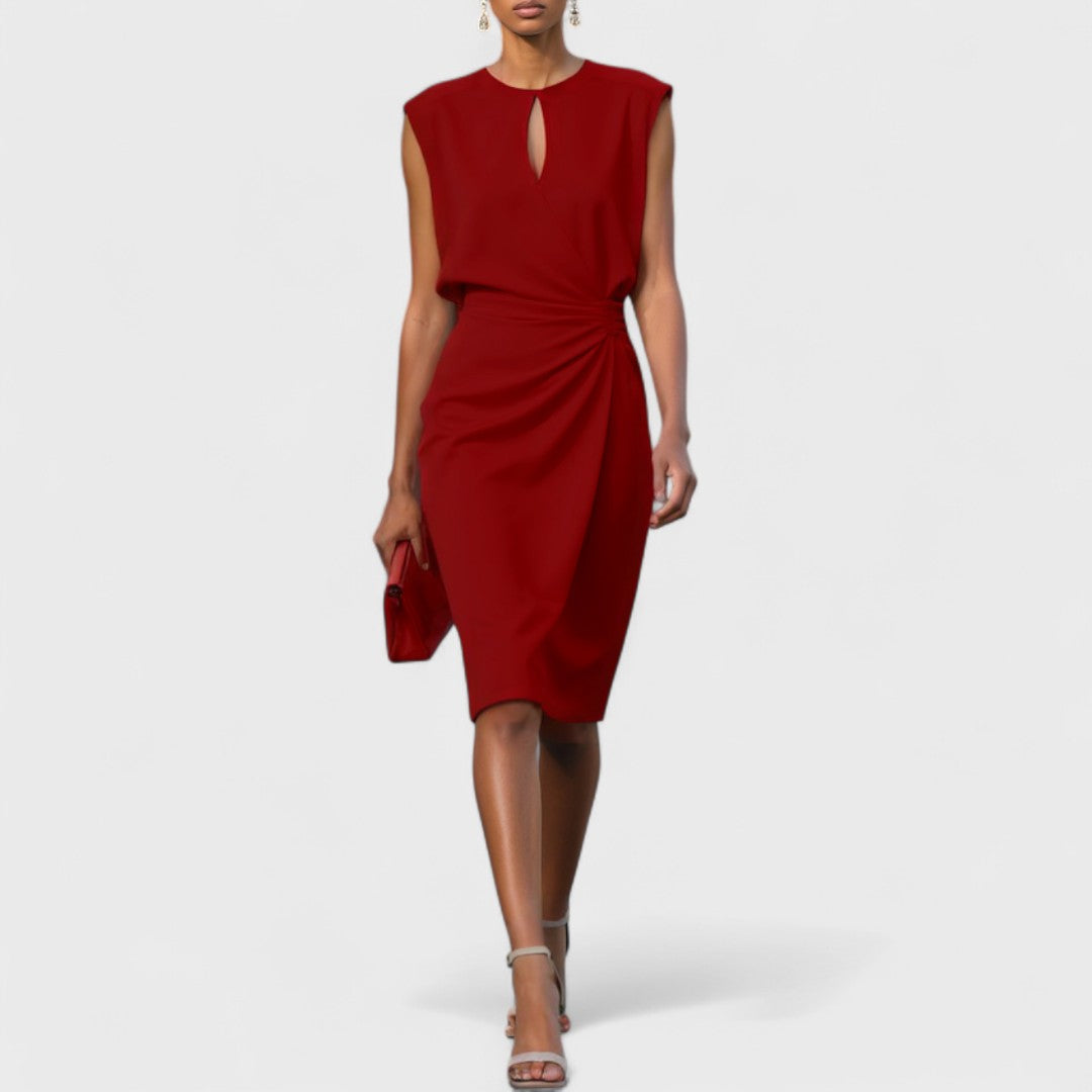 Patricia Women's Sleeveless Wrap Midi Dress 5