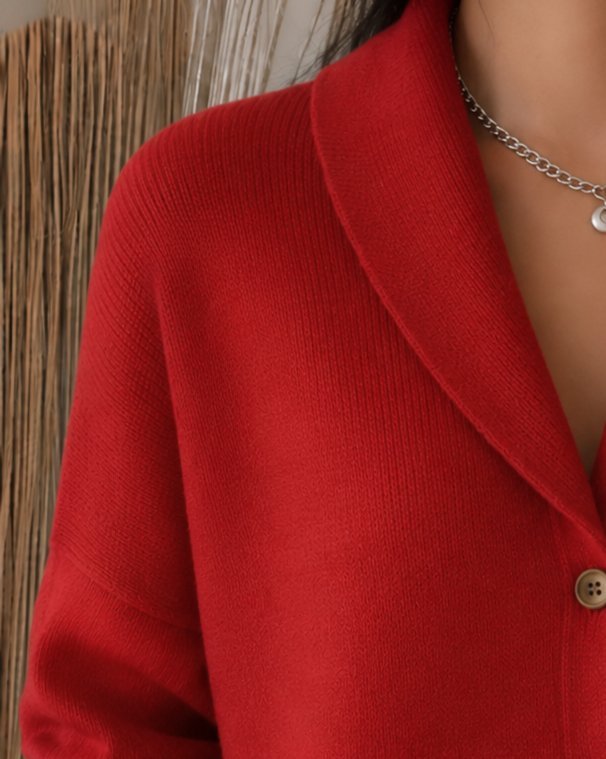 Women's Oversized Knit Cardigan
