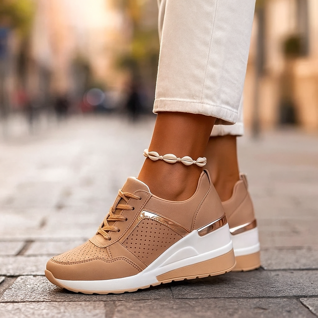 Phoebe Women's Leather Sneakers 3