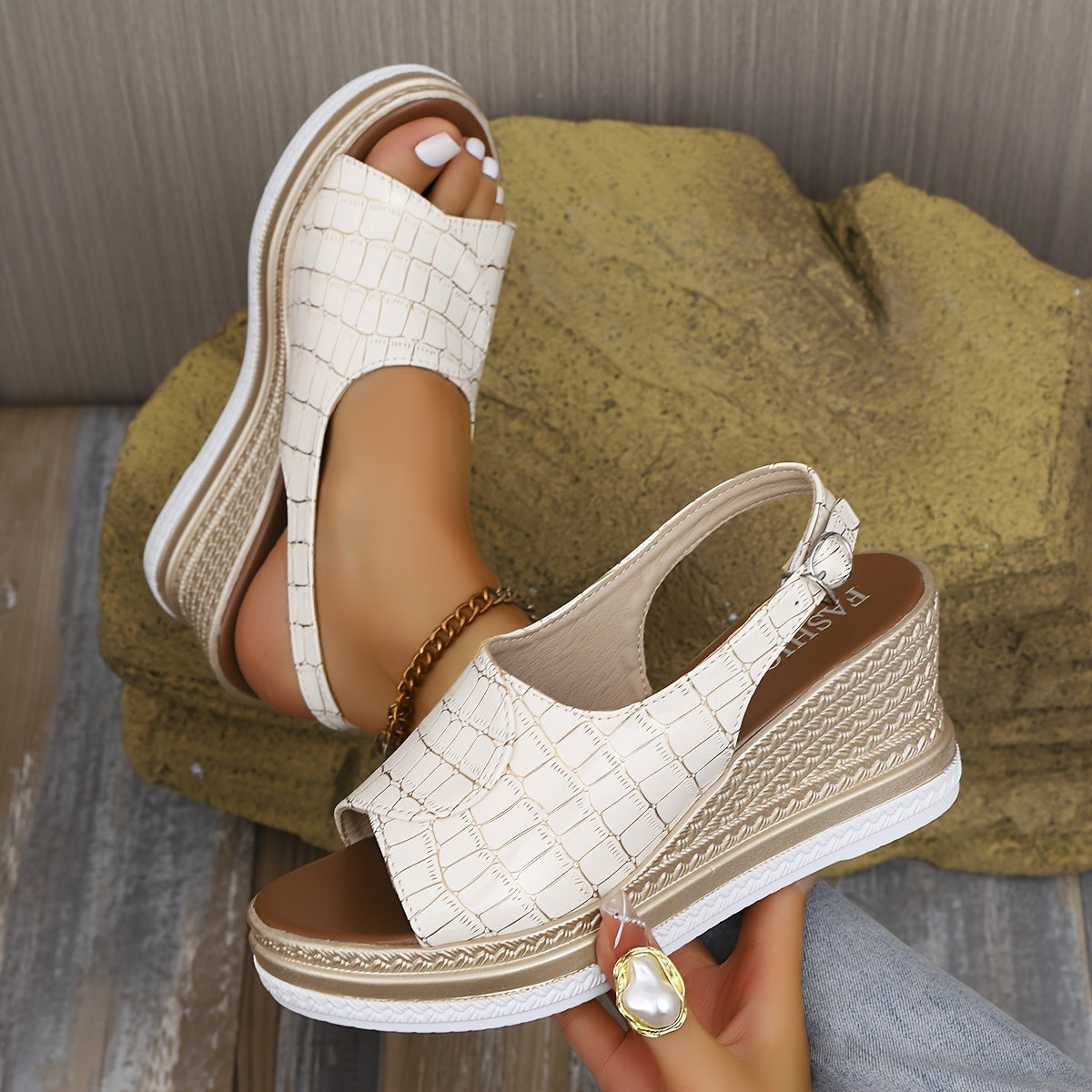 Platform Wedge Sandals