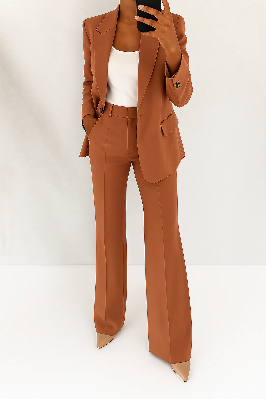 Poppy Women's Double Breasted Blazer & Trouser Set 4