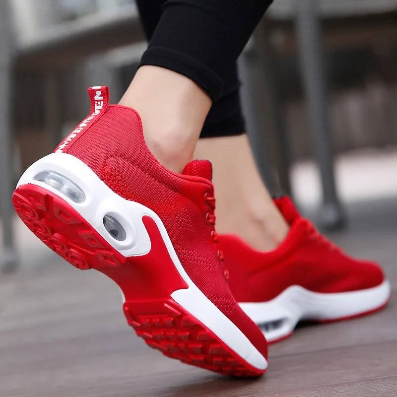 Women's Air Cushion Knit Sneakers