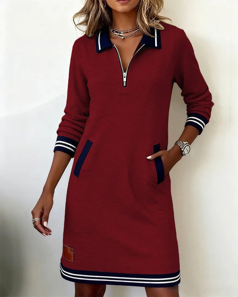 Long Sleeve Sweater Dress