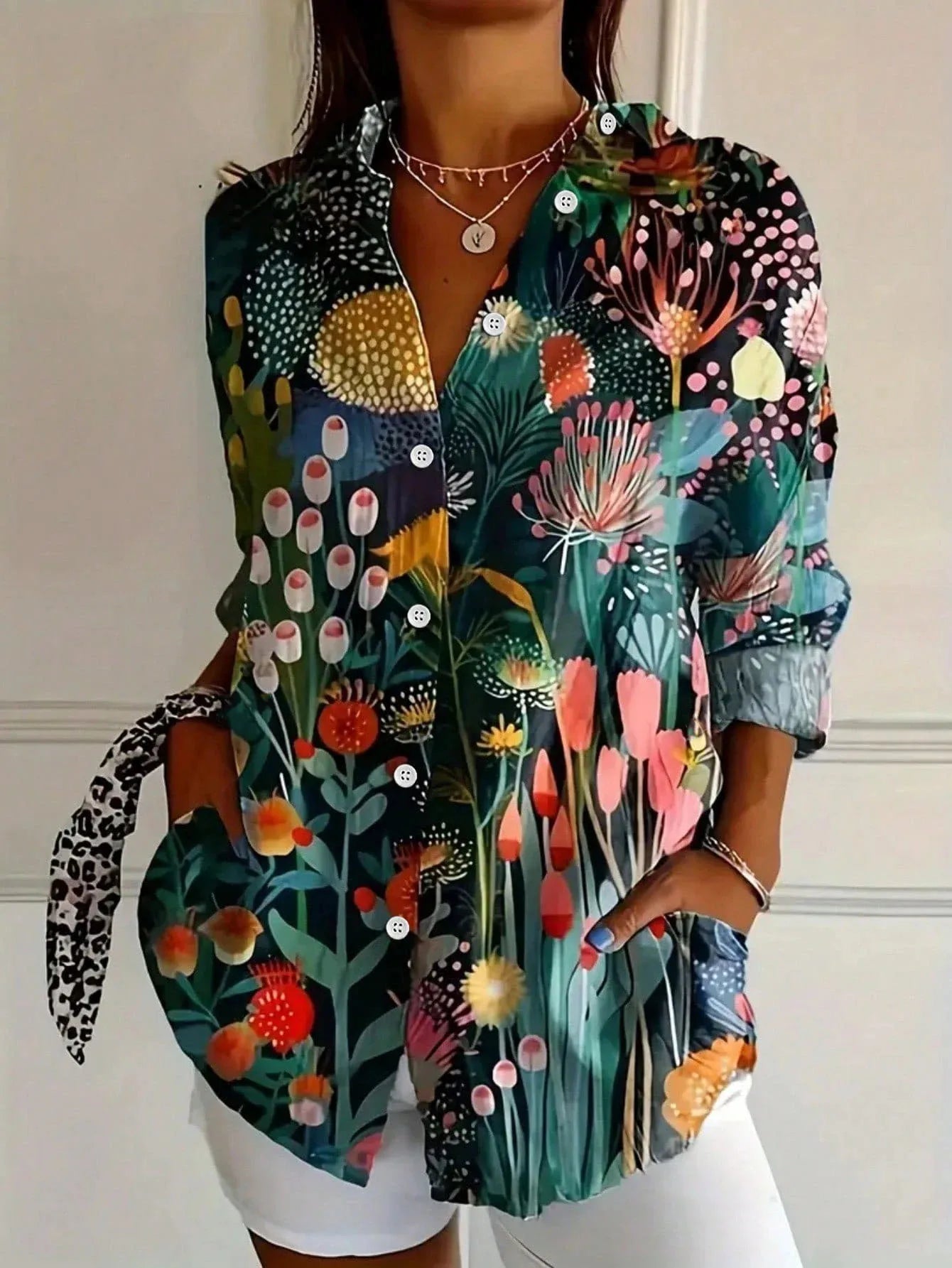 Rosie Women's Floral Printed Blouse 3