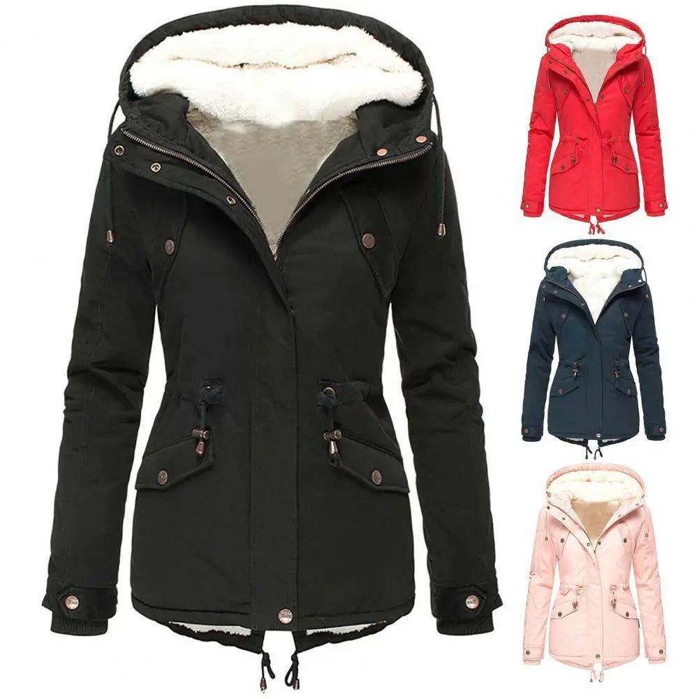 Women's Hooded Parka Jacket