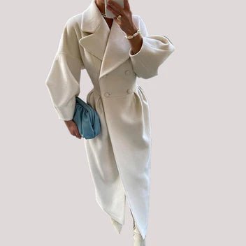 Women's Oversized Wool Wrap Coat