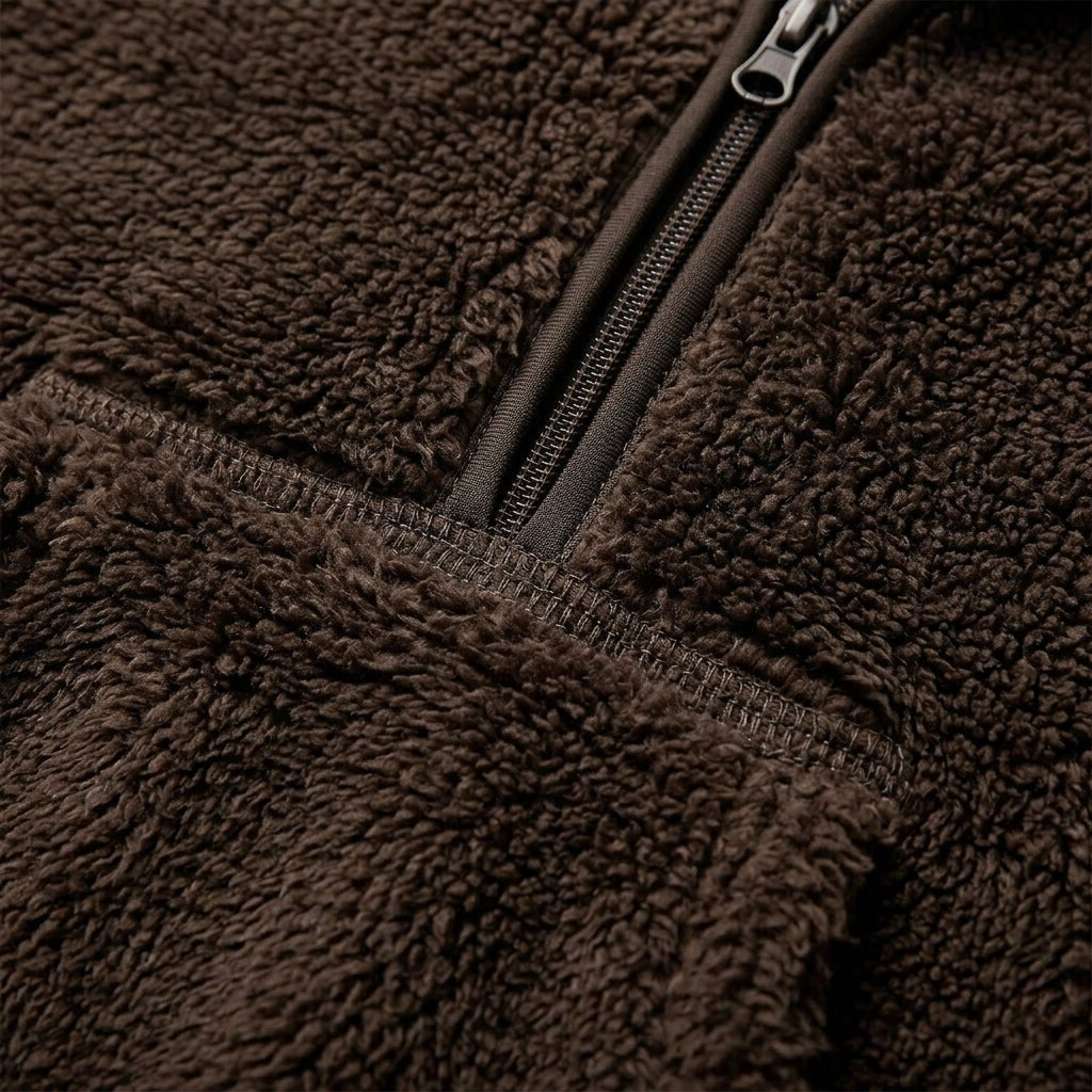 Women's Sherpa Fleece Half-Zip Pullover