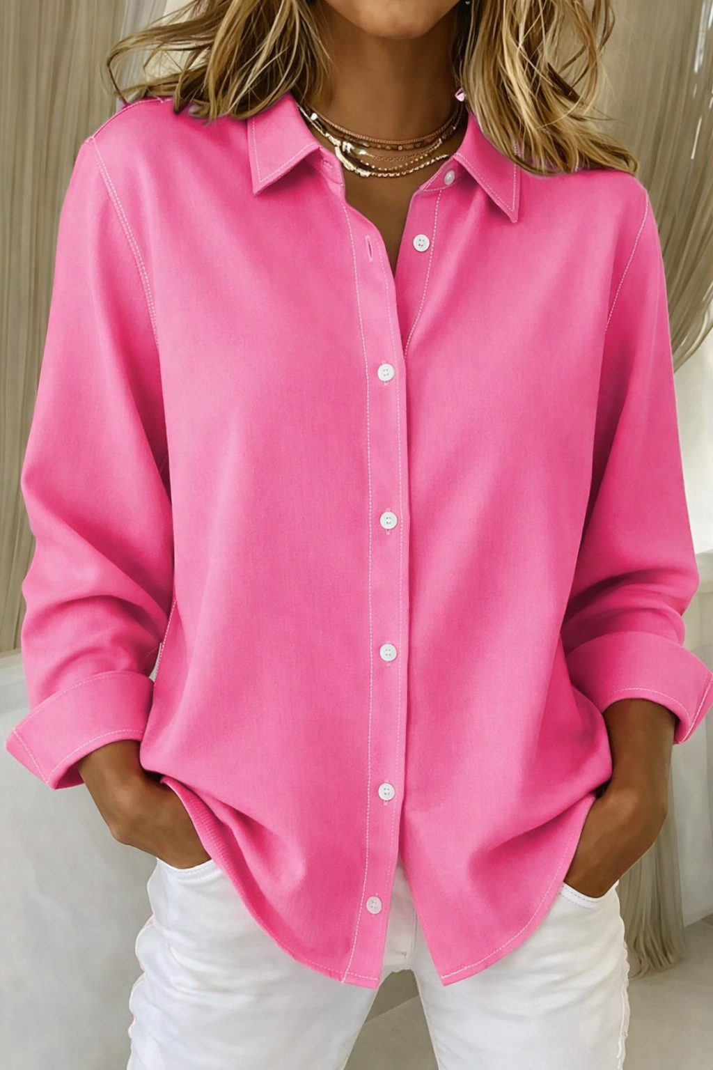 Ruby Women's Cotton Shirt 1
