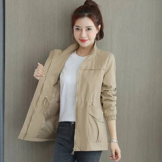 Women's Utility Anorak Jacket - Khaki