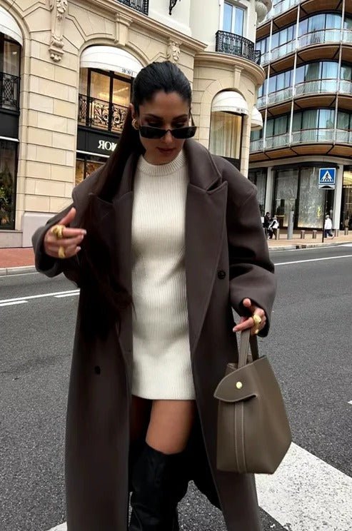 Women's Wool Trench Coat