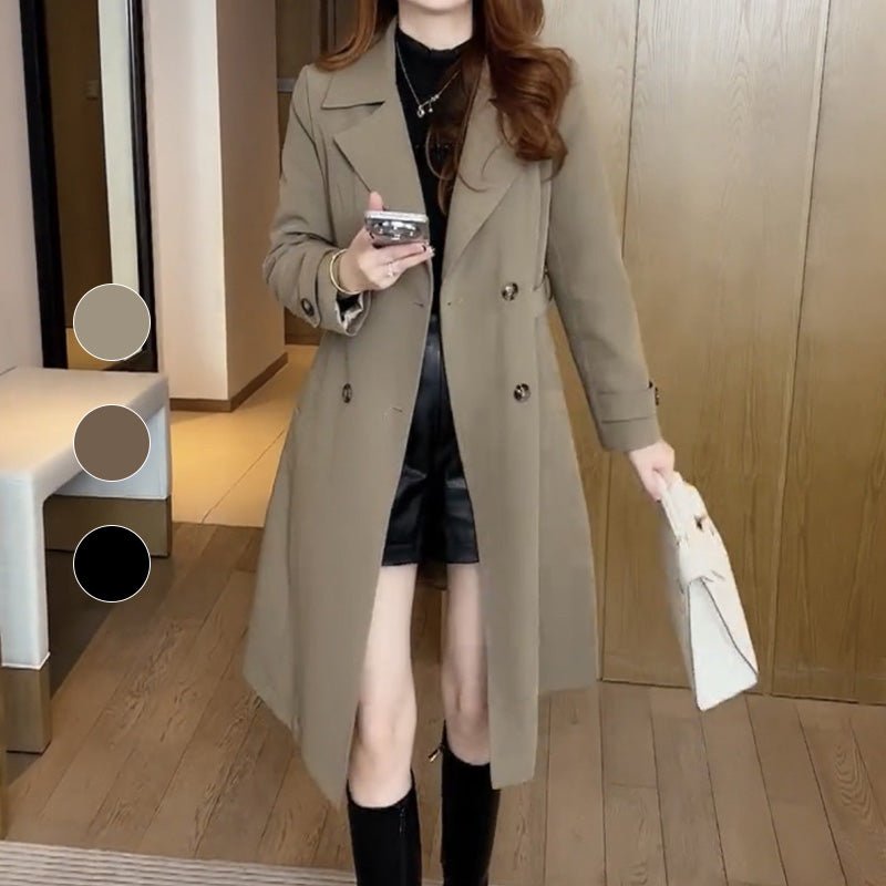 Women's Wool Trench Coat