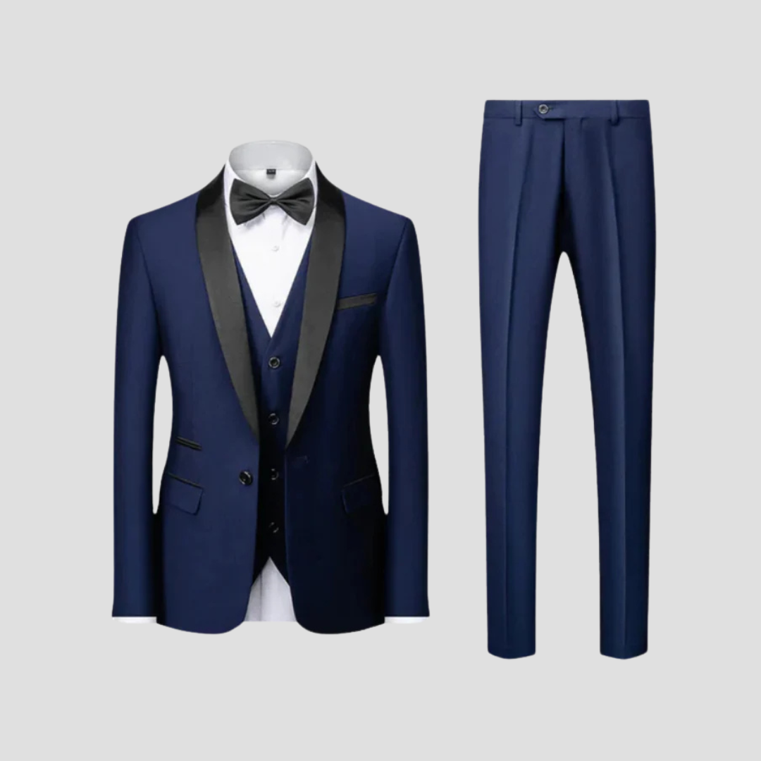Simon Men's Three Piece Tuxedo Set 1