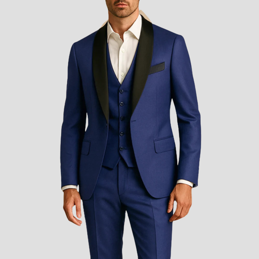Simon Men's Three Piece Tuxedo Set 2