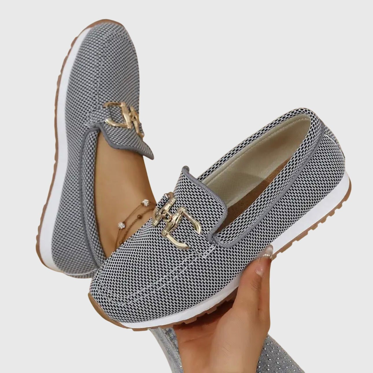 Women's Knit Platform Loafers