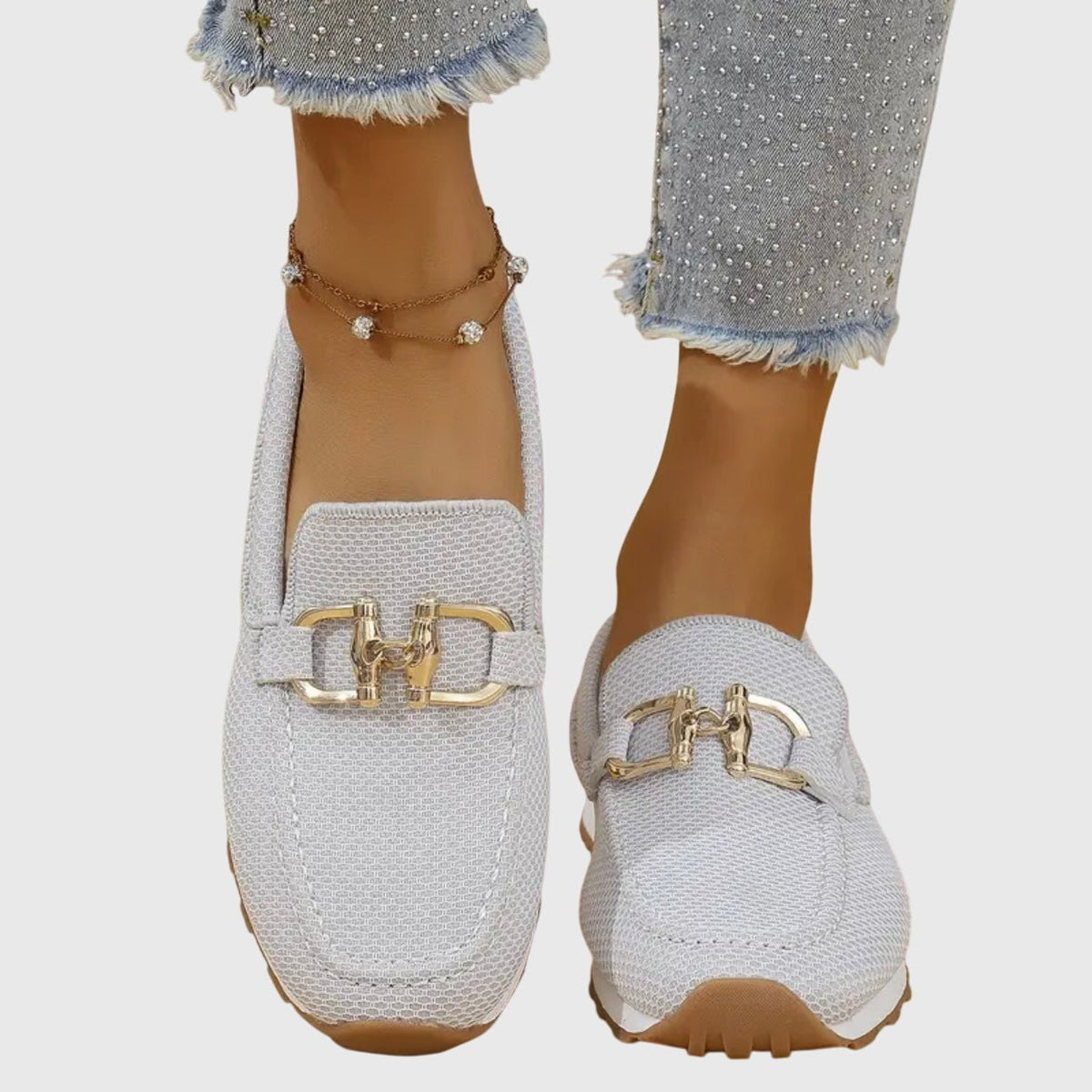 Women's Knit Platform Loafers