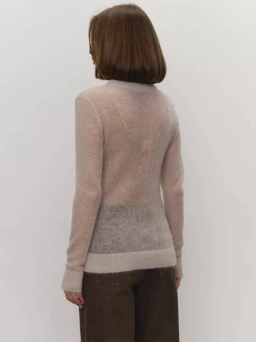 Women's Mohair Crewneck Sweater