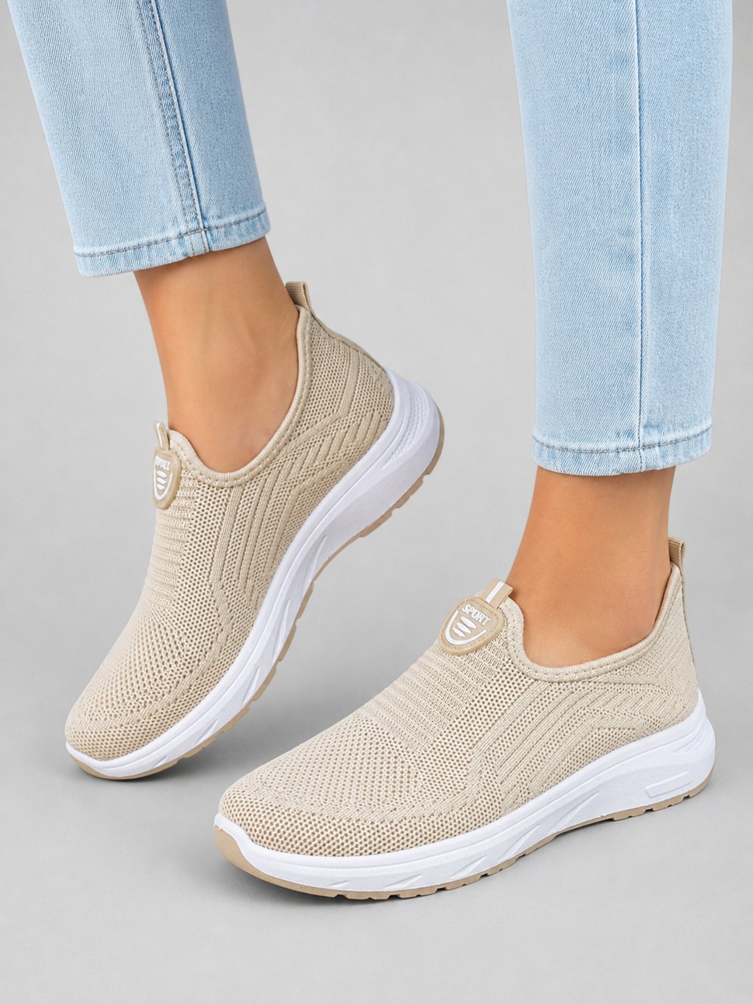 Women's Knit Slip-On Sneakers