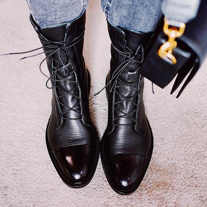 Women's Leather Ankle Boots