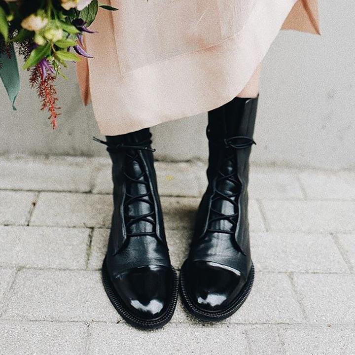 Women's Leather Ankle Boots