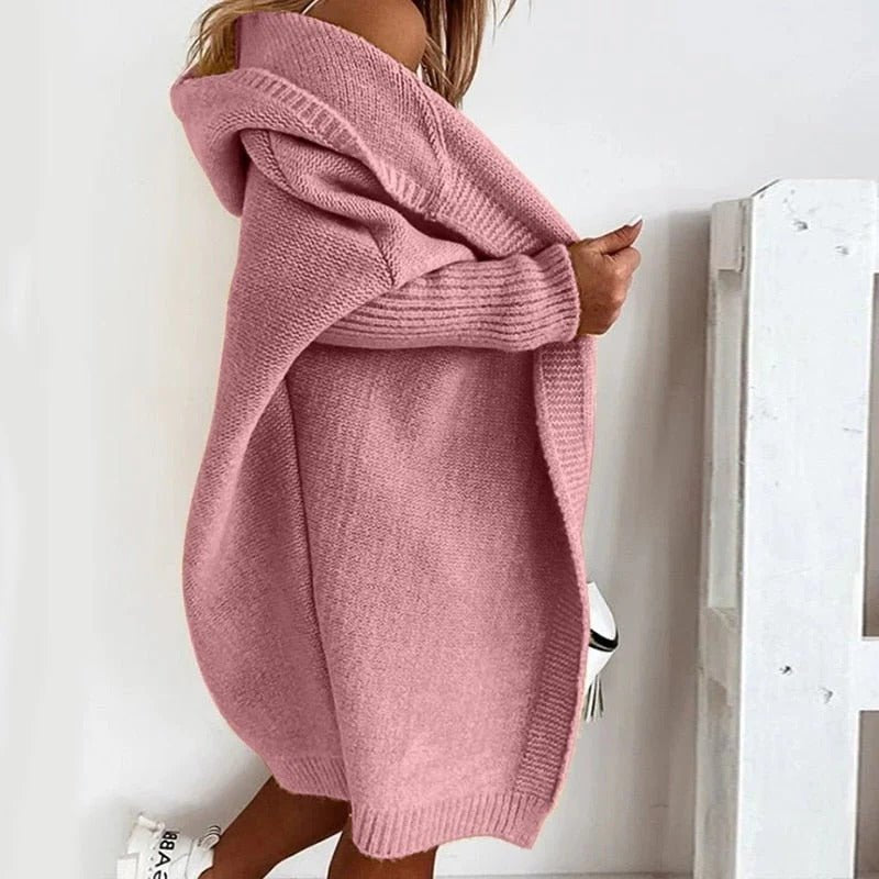 Women's Oversized Knit Cardigan