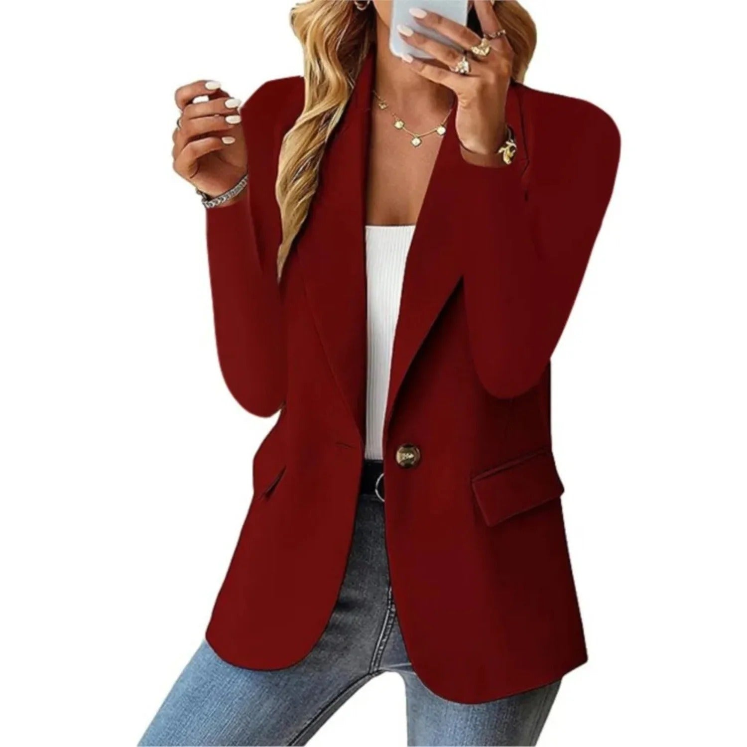 Stella Women's Single Breasted Blazer 7