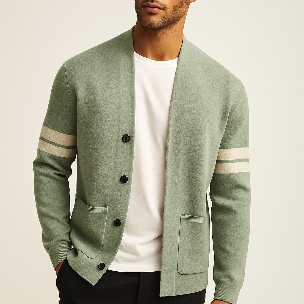 Thomas Men's Knit Cardigan 1