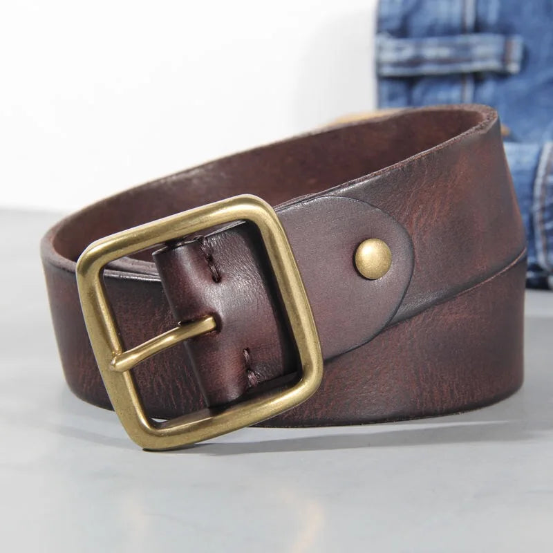 Tobias Men's Leather Belt 4