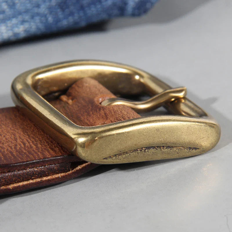 Tobias Men's Leather Belt 5