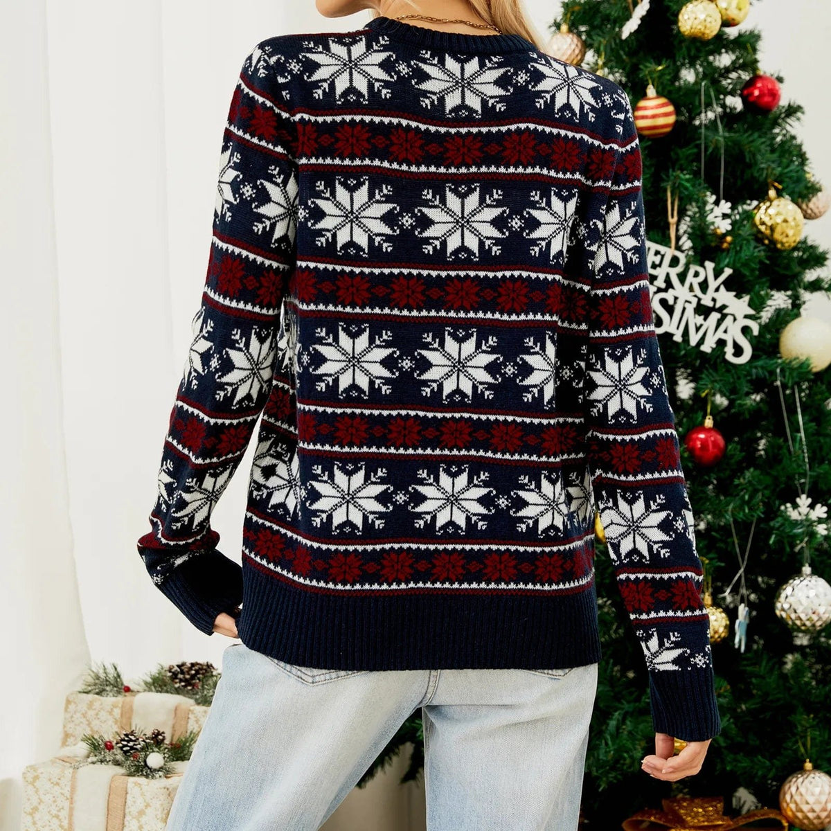 Women's Christmas Fair Isle Sweater
