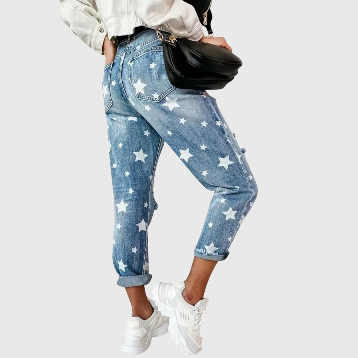 Women's High-Waisted Mom Jeans