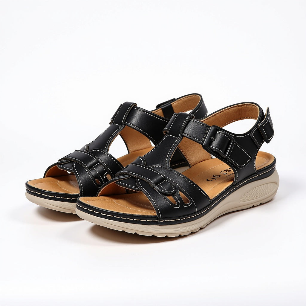 Whitney Women's Leather Comfort Sandals 1