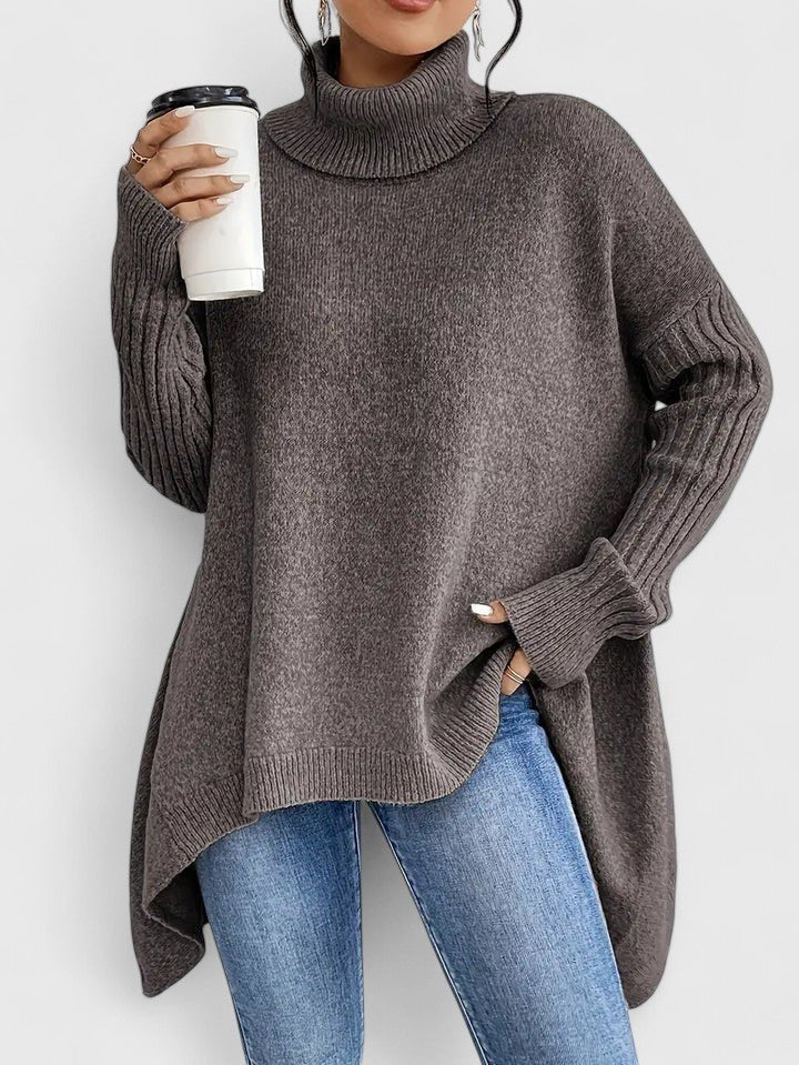 Women's Oversized Turtleneck Sweater