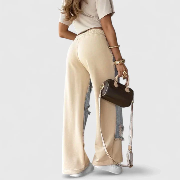 Women's Wide-Leg Denim Pants