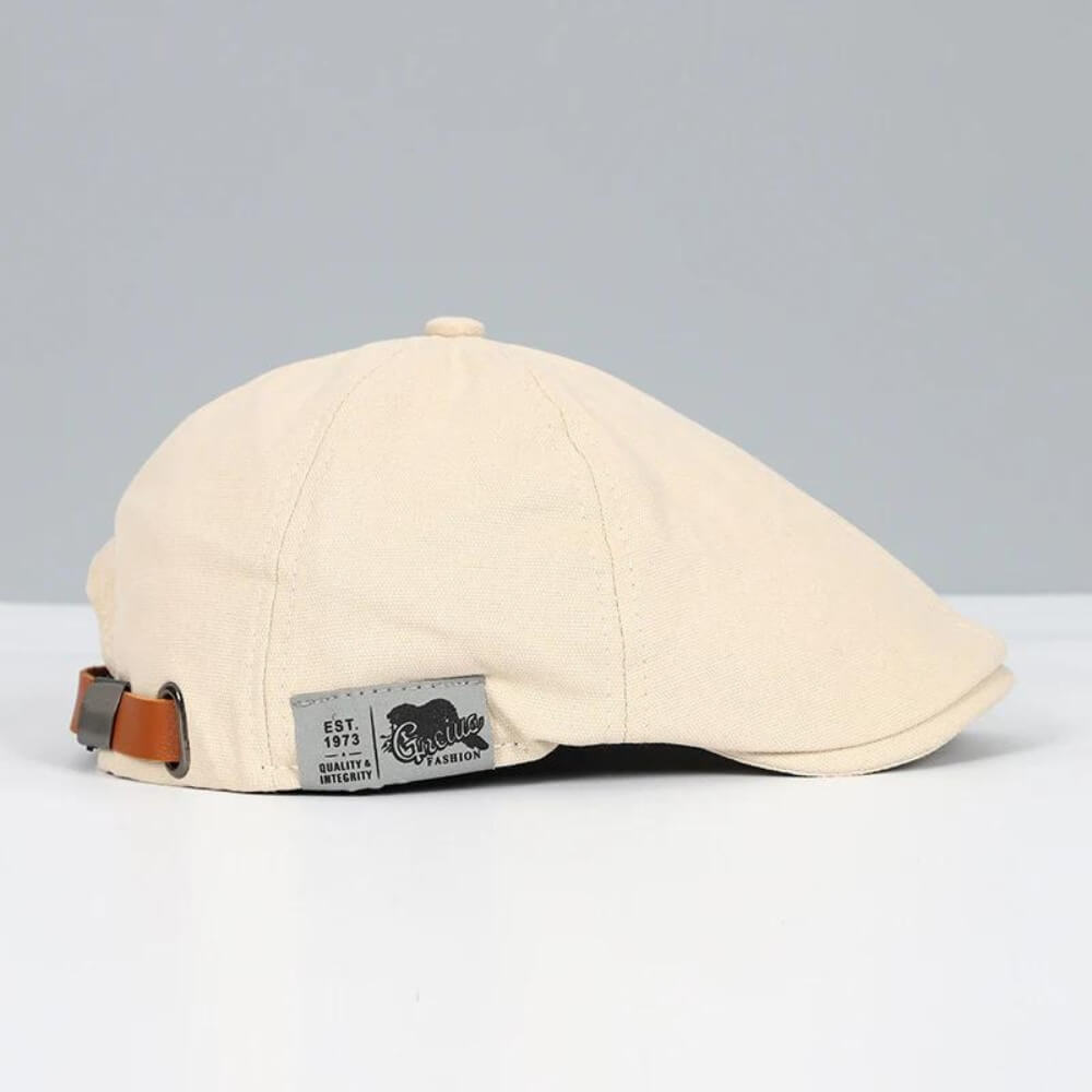 Xavier Men's Cotton Flat Cap 1