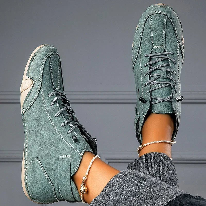 Women's Faux Leather Ankle Boots