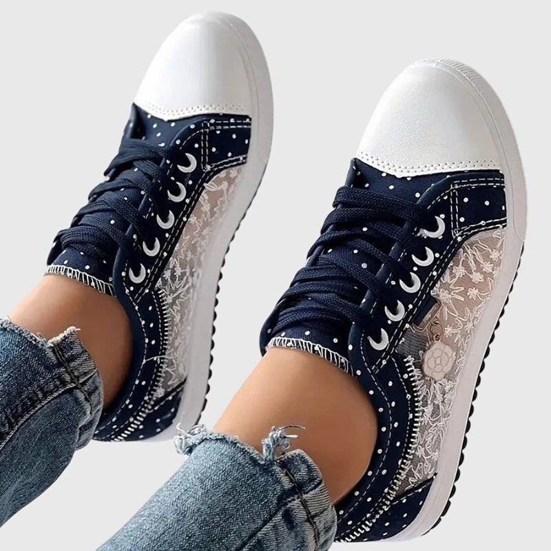 Women's Floral Sneakers