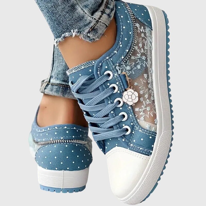 Women's Floral Sneakers