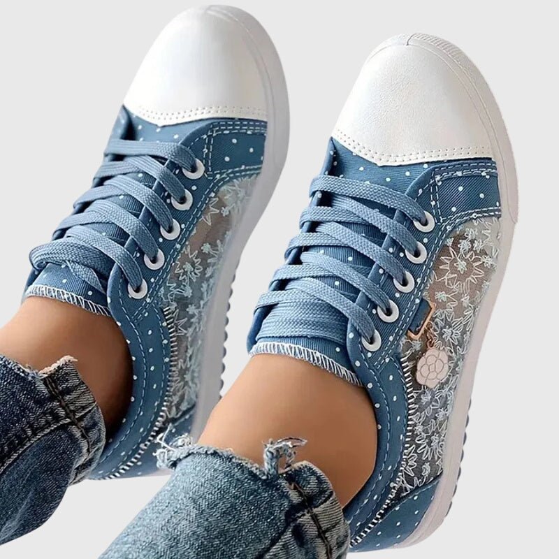 Women's Floral Sneakers