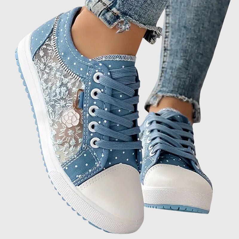Women's Floral Sneakers
