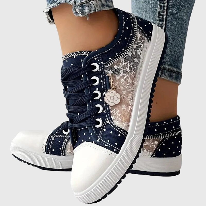 Women's Floral Sneakers